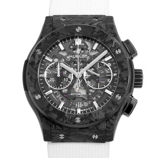 ウブロ(HUBLOT)のウブロ クラシックフュージョン アエロフュージョン クロノグラフ フロステッドカーボン 525.QK.0170.NR.JPN メンズ 中古 腕時計(腕時計(アナログ))