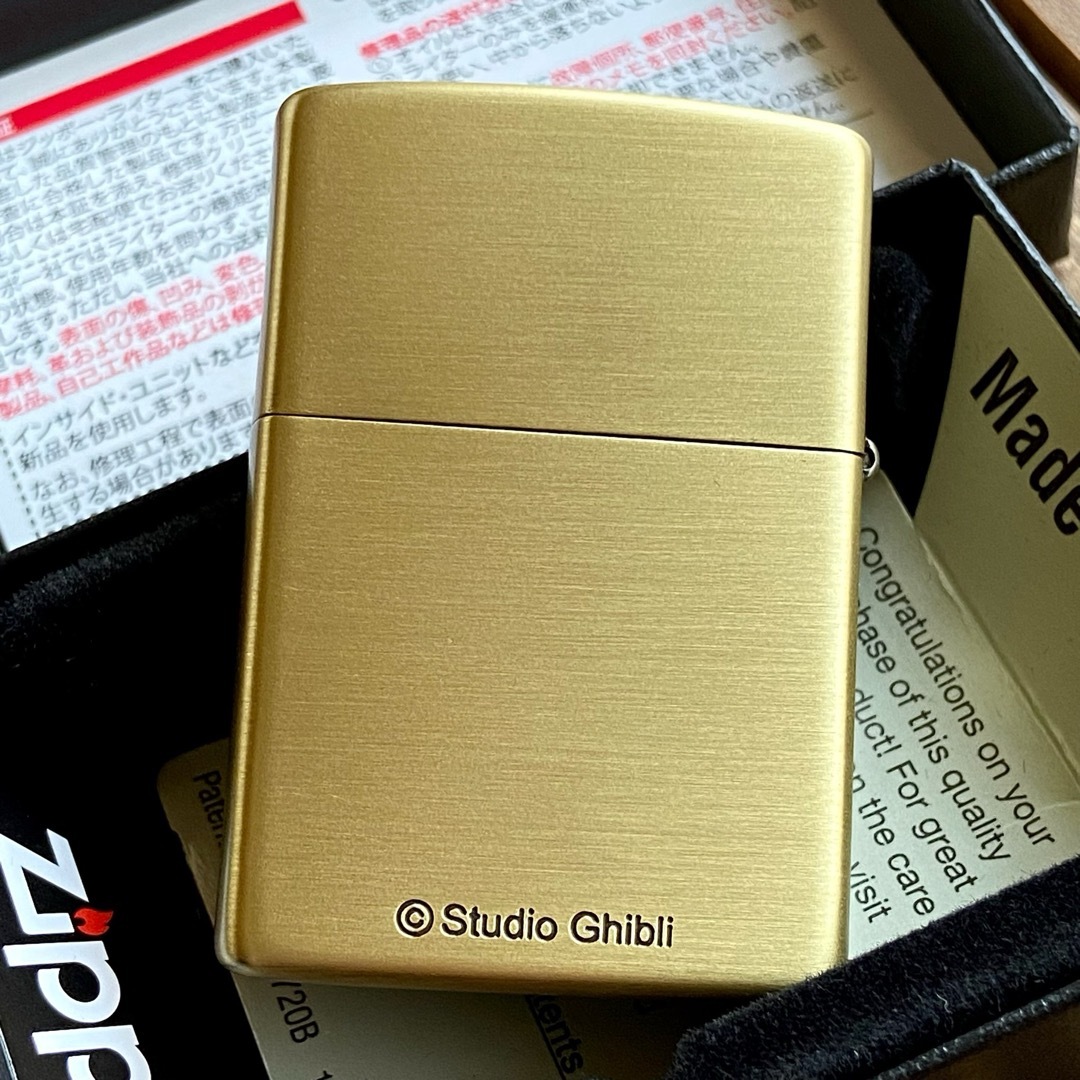 ZIPPO(ジッポー)のZippo となりのトトロ トトロ 3 ジブリ ジッポー ライター NZ-43 メンズのファッション小物(タバコグッズ)の商品写真