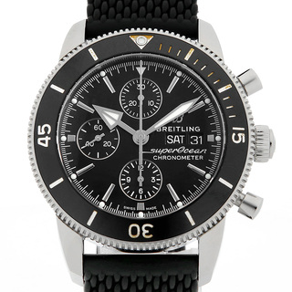 ブライトリング(BREITLING)のブライトリング スーパーオーシャン ヘリテージ クロノグラフ44 A13313121B1S1 メンズ 中古 腕時計(腕時計(アナログ))