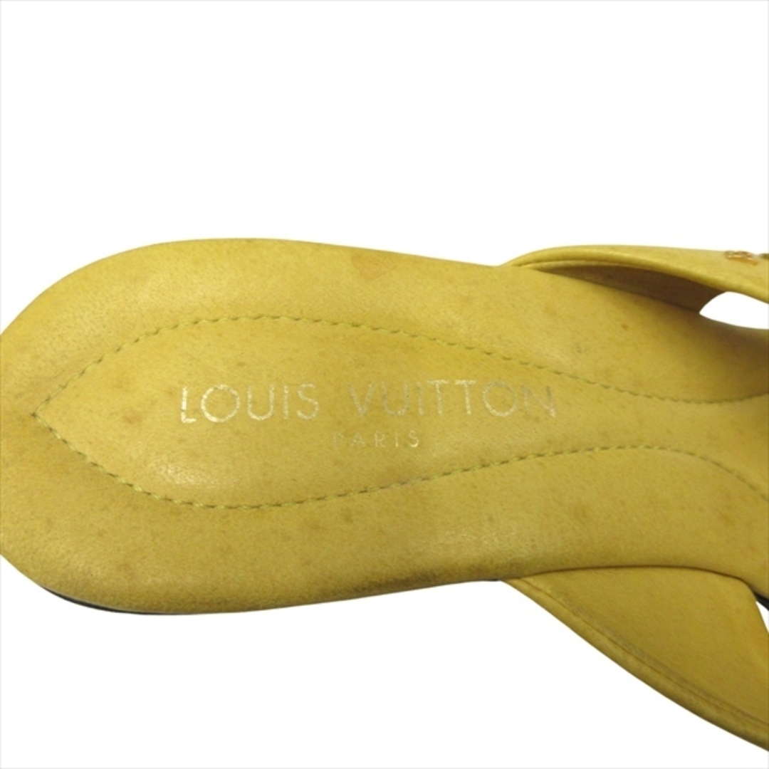 LOUIS VUITTON(ルイヴィトン)のルイヴィトン LOUIS VUITTON モノグラム クロス レザー サンダル レディースの靴/シューズ(サンダル)の商品写真