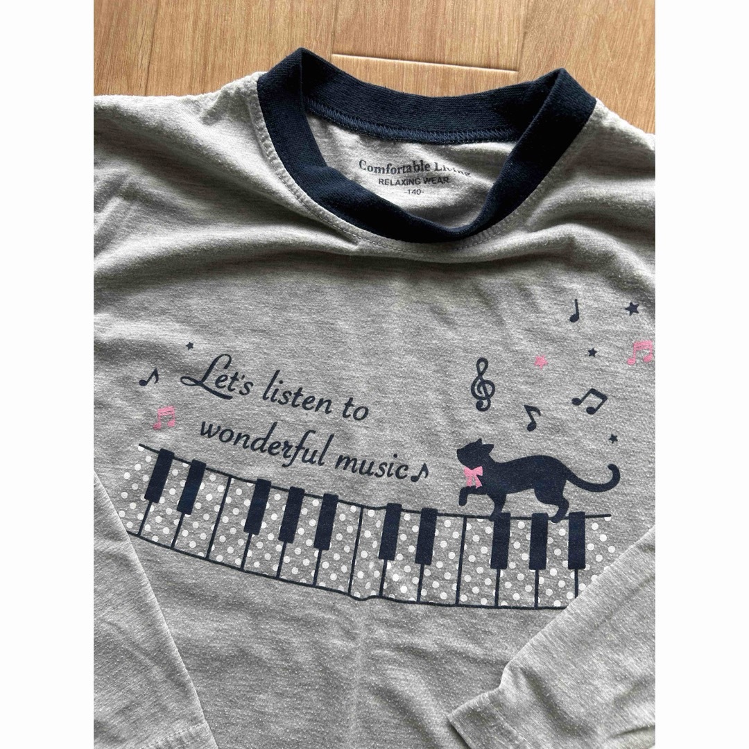 140サイズ　トップス　セット キッズ/ベビー/マタニティのキッズ服女の子用(90cm~)(Tシャツ/カットソー)の商品写真