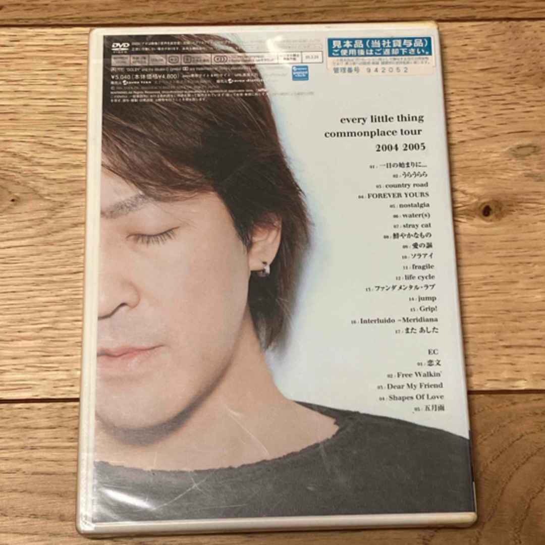 every　little　thing　commonplace　tour　2004 エンタメ/ホビーのDVD/ブルーレイ(ミュージック)の商品写真