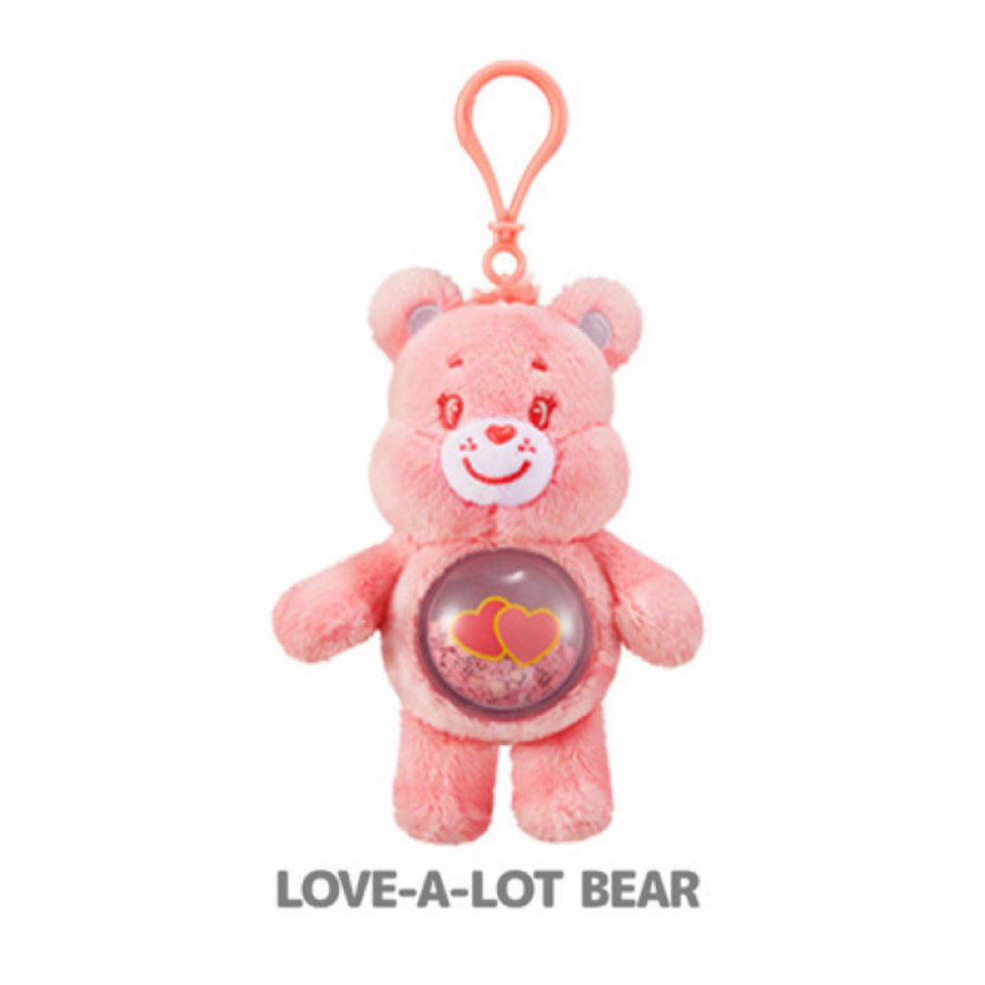 Care bears POPMART キーホルダー エンタメ/ホビーのおもちゃ/ぬいぐるみ(キャラクターグッズ)の商品写真