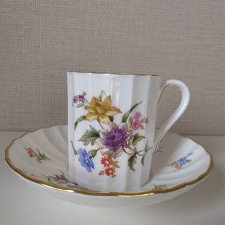 ロイヤルウースター(Royal Worcester)のロイヤルウースター　ロアノーク　デミタス　カップ&ソーサー(食器)