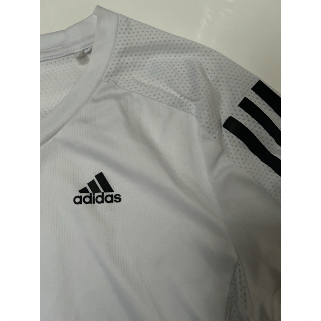 adidas(アディダス)の【adidas】オウン ザ ラン 半袖Tシャツ　白 レディースのトップス(Tシャツ(半袖/袖なし))の商品写真