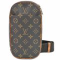 本物 ルイヴィトン LOUIS VUITTON LV ポシェットガンジュ モノグ