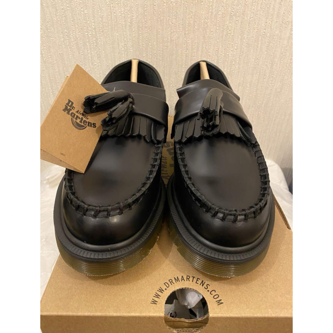 Dr.Martens(ドクターマーチン)のドクターマーチン　エイドリアン　スムースレザー  タッセルローファー　ブラック レディースの靴/シューズ(ローファー/革靴)の商品写真