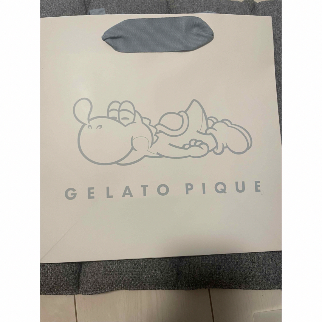 gelato pique(ジェラートピケ)のジェラートピケ　ヨッシー　コラボ　ショッパー　ジェラピケ　 レディースのバッグ(ショップ袋)の商品写真