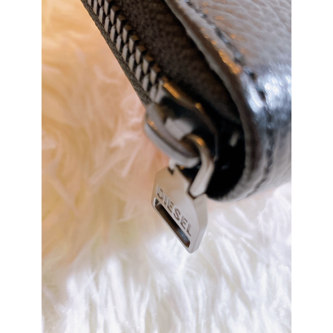 DIESEL(ディーゼル)の箱あり DIESEL ラウンドファスナー 長財布 Dロゴ X09015 メンズのファッション小物(長財布)の商品写真