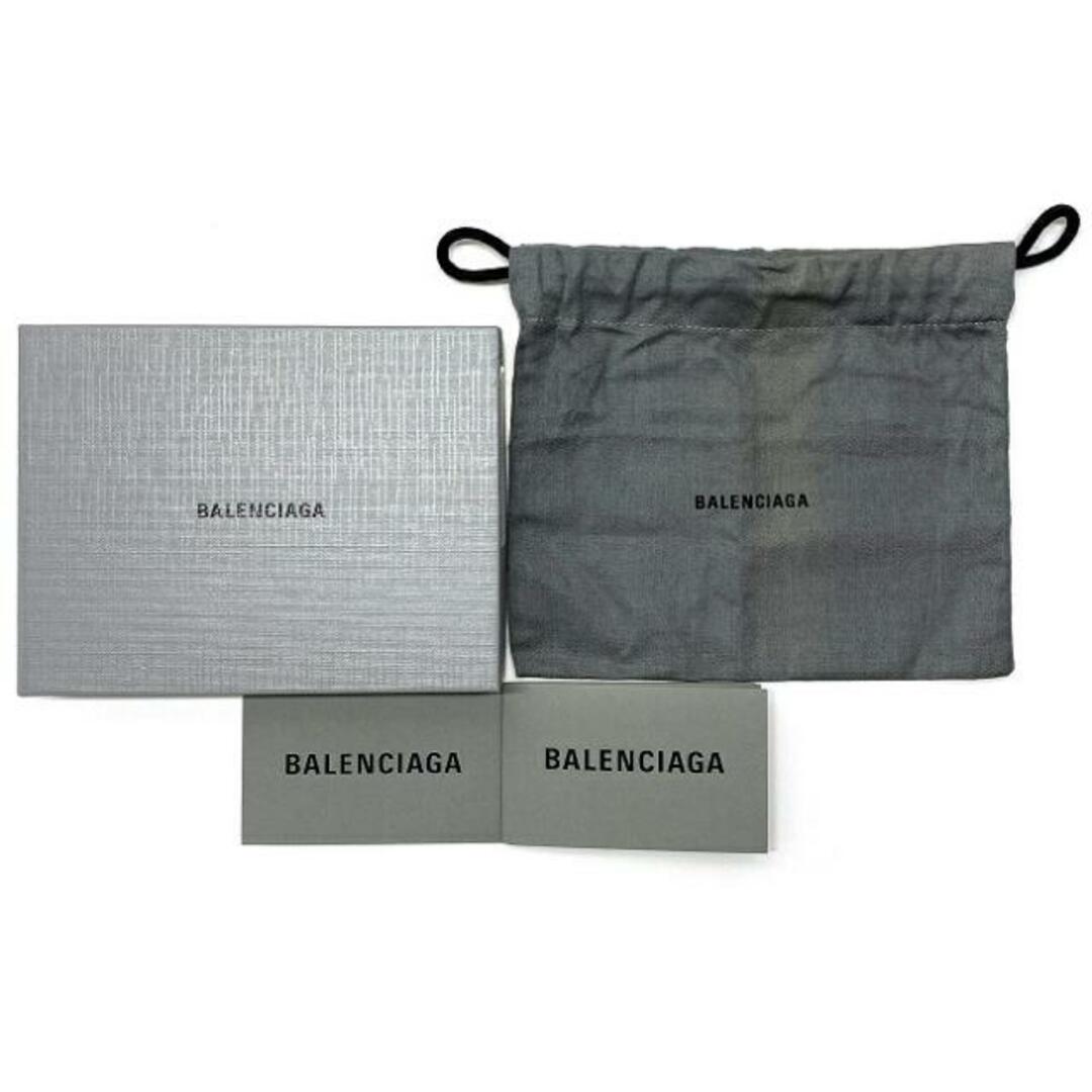 Balenciaga(バレンシアガ)のバレンシアガ ロゴメタル コインケース ブラック ゴールド 601488 美品 小銭入れ レザー 中古 BALENCIAGA BB キーリング ファスナー ロゴ シンプル キーホルダー 定番 人気 レディース レザーウォレット 女性 レディースのファッション小物(財布)の商品写真