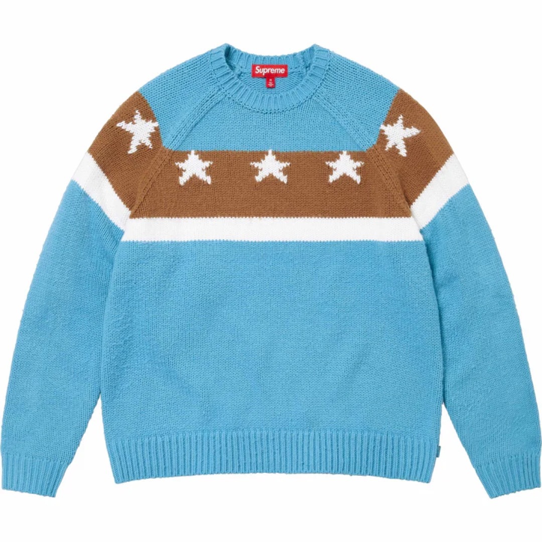 Supreme(シュプリーム)の【Mサイズ】Stars Sweater スターズセーター メンズのトップス(ニット/セーター)の商品写真