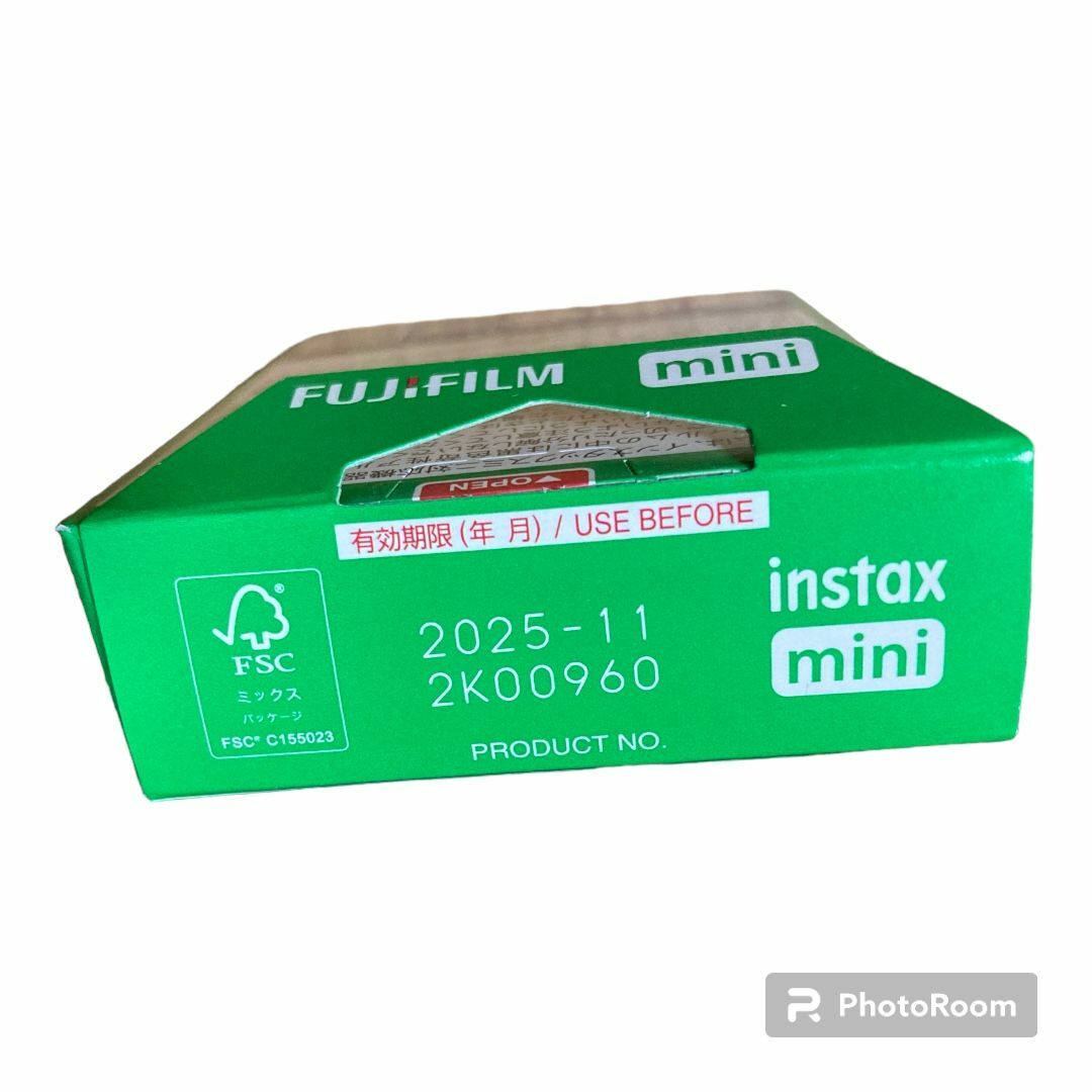 富士フイルム(フジフイルム)のチェキ フイルム instax mini JP1(10枚入) 匿名送料込み♪ スマホ/家電/カメラのカメラ(その他)の商品写真