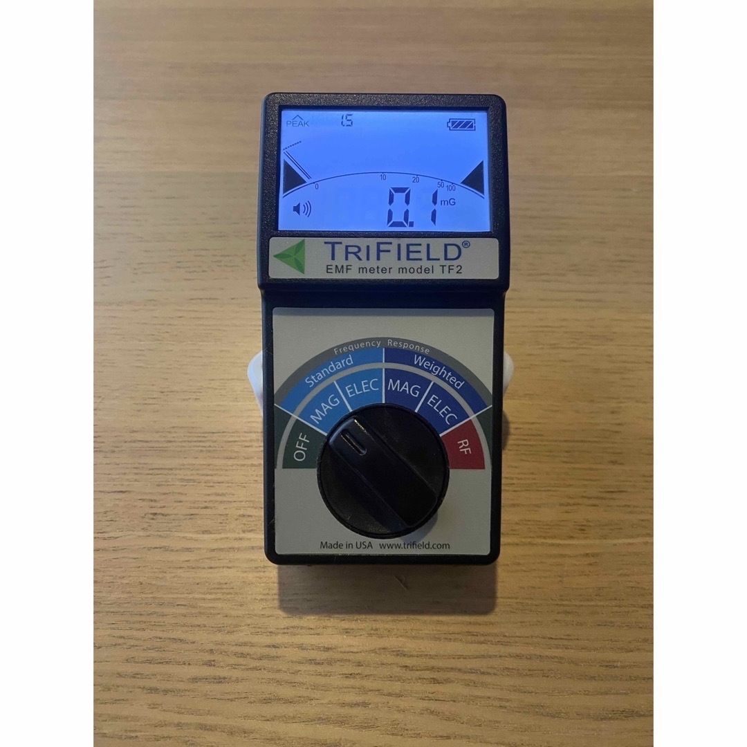 Trifield Meter 電磁波測定器 トリフィールドメーター TF2 グレ その他のその他(その他)の商品写真