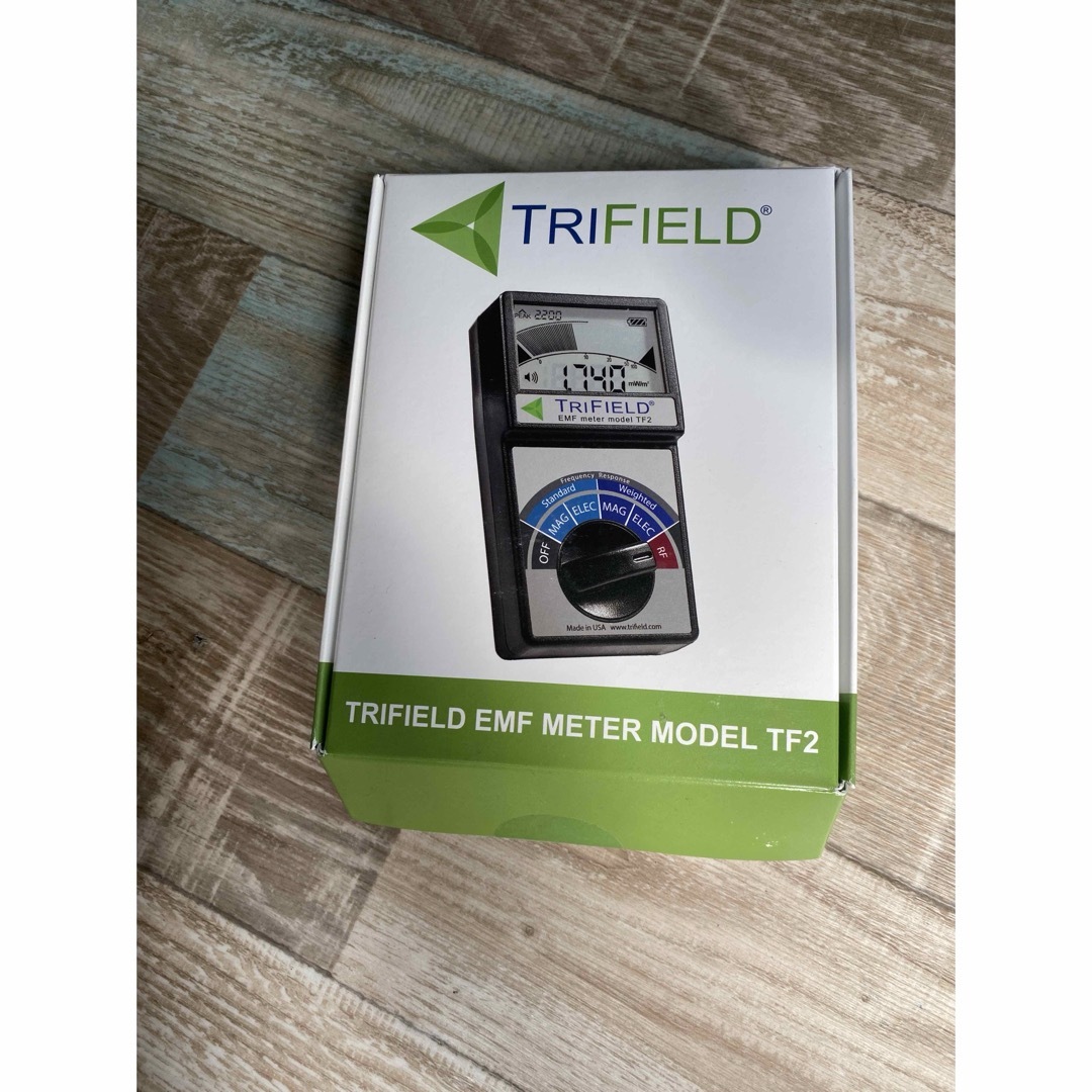 Trifield Meter 電磁波測定器 トリフィールドメーター TF2 グレ その他のその他(その他)の商品写真