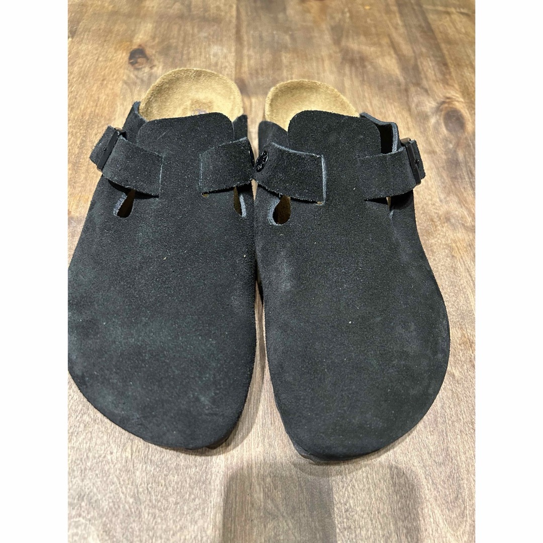 BIRKENSTOCK(ビルケンシュトック)の新品 ビルケンシュトック ボストン　ブラック　39 メンズの靴/シューズ(スリッポン/モカシン)の商品写真