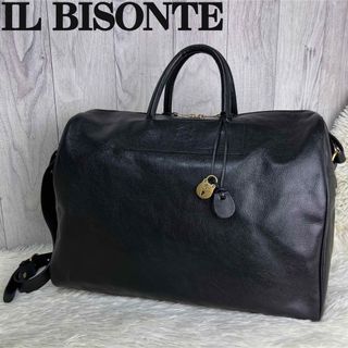 IL BISONTE - 定価129800円♡極美品♡大容量♡イルビゾンテ レザー 2wayボストンバッグ
