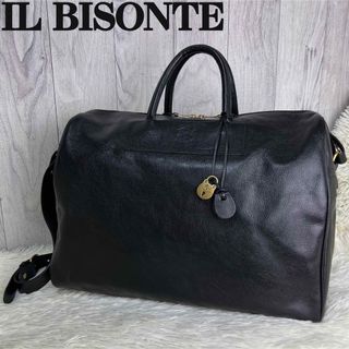 イルビゾンテ(IL BISONTE)の定価129800円♡極美品♡大容量♡イルビゾンテ レザー 2wayボストンバッグ(ボストンバッグ)