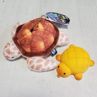 くったりウミガメ　カメロンパンスクイーズ(ぬいぐるみ)