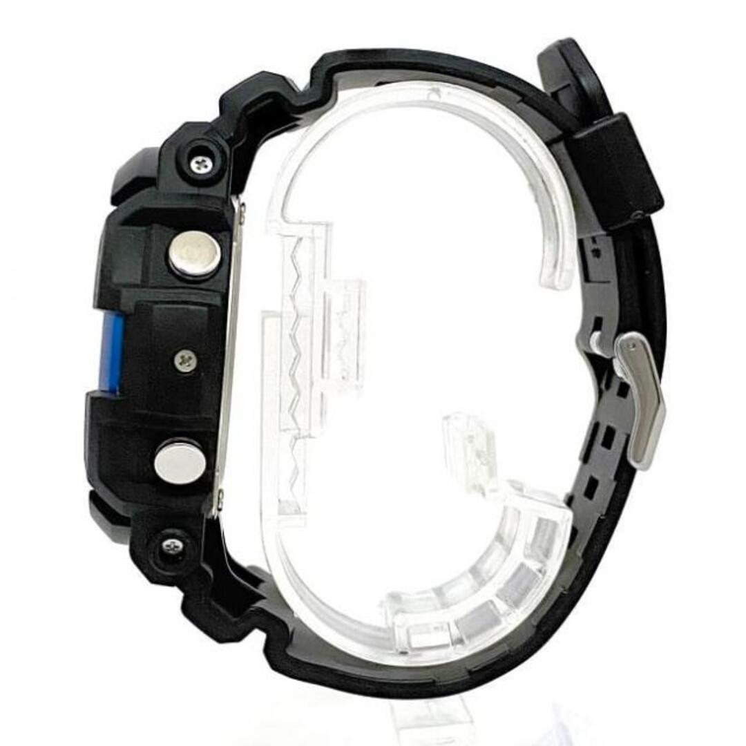 CASIO - カシオ 腕時計 ブラック ブルー G-Shock GAW-100B 美品 CASIO - カシオ 腕時計 ブラック ブルー G-Shock GAW-100B 美品