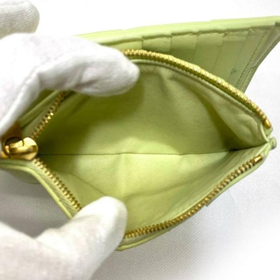 BOTTEGA VENETA - ボッテガ ヴェネタ 二つ折り 財布 ライト BOTTEGA VENETA - ボッテガ ヴェネタ 二つ折り 財布 ライト