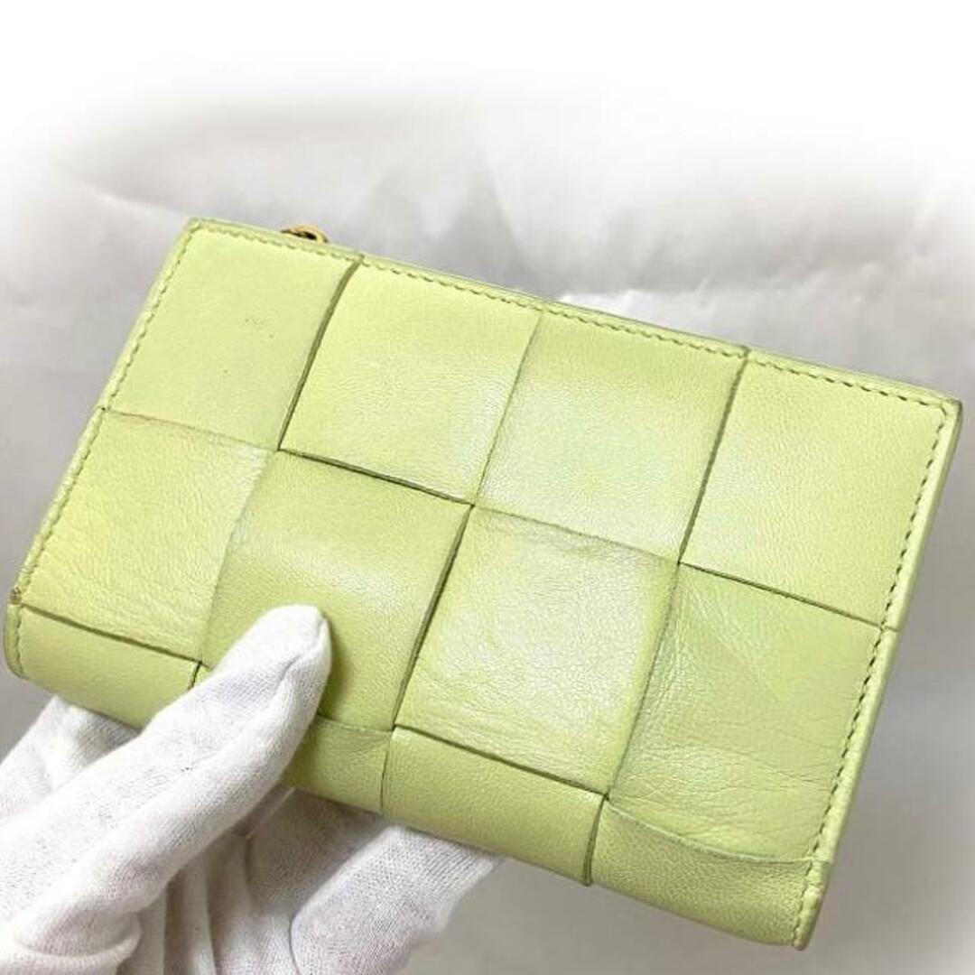 BOTTEGA VENETA - ボッテガ ヴェネタ 二つ折り 財布 ライト BOTTEGA VENETA - ボッテガ ヴェネタ 二つ折り 財布 ライト