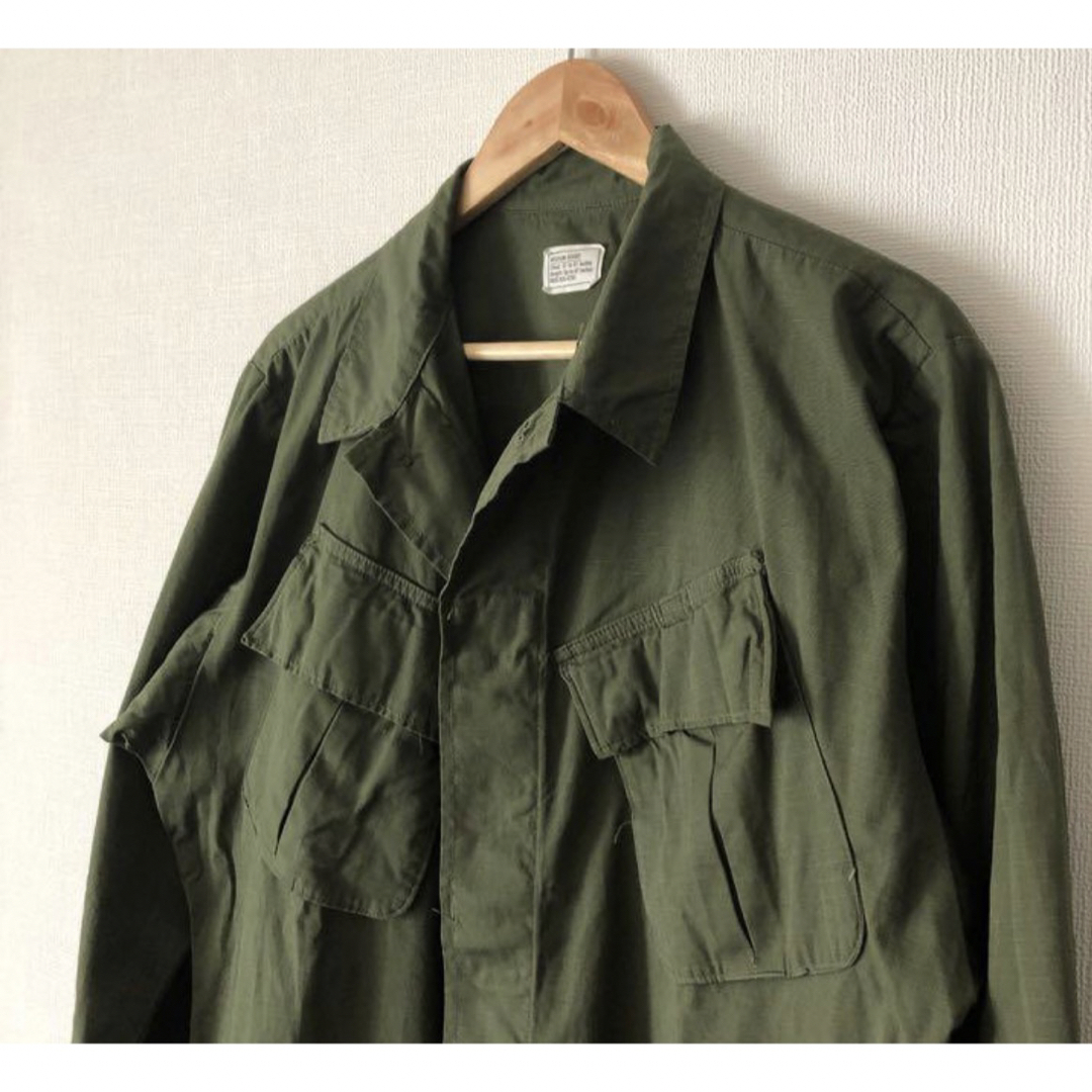 MILITARY(ミリタリー)の米軍　ミリタリー  ジャングル　ファティーグ　ジャケット　リップストップ メンズのジャケット/アウター(ミリタリージャケット)の商品写真