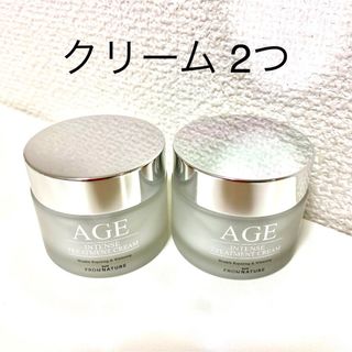 フロムネイチャー(FROMNATURE)のクリーム2つ フロムネイチャー AGE(フェイスクリーム)