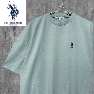 U.S. POLO ASSN. - U.S. POLO ASSN. 半袖Tシャツ 刺繍ロゴ ビッグシルエット 古着