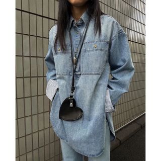 アメリヴィンテージ(Ameri VINTAGE)のAMERI DENIM SKIPPER SHIRT(シャツ/ブラウス(長袖/七分))