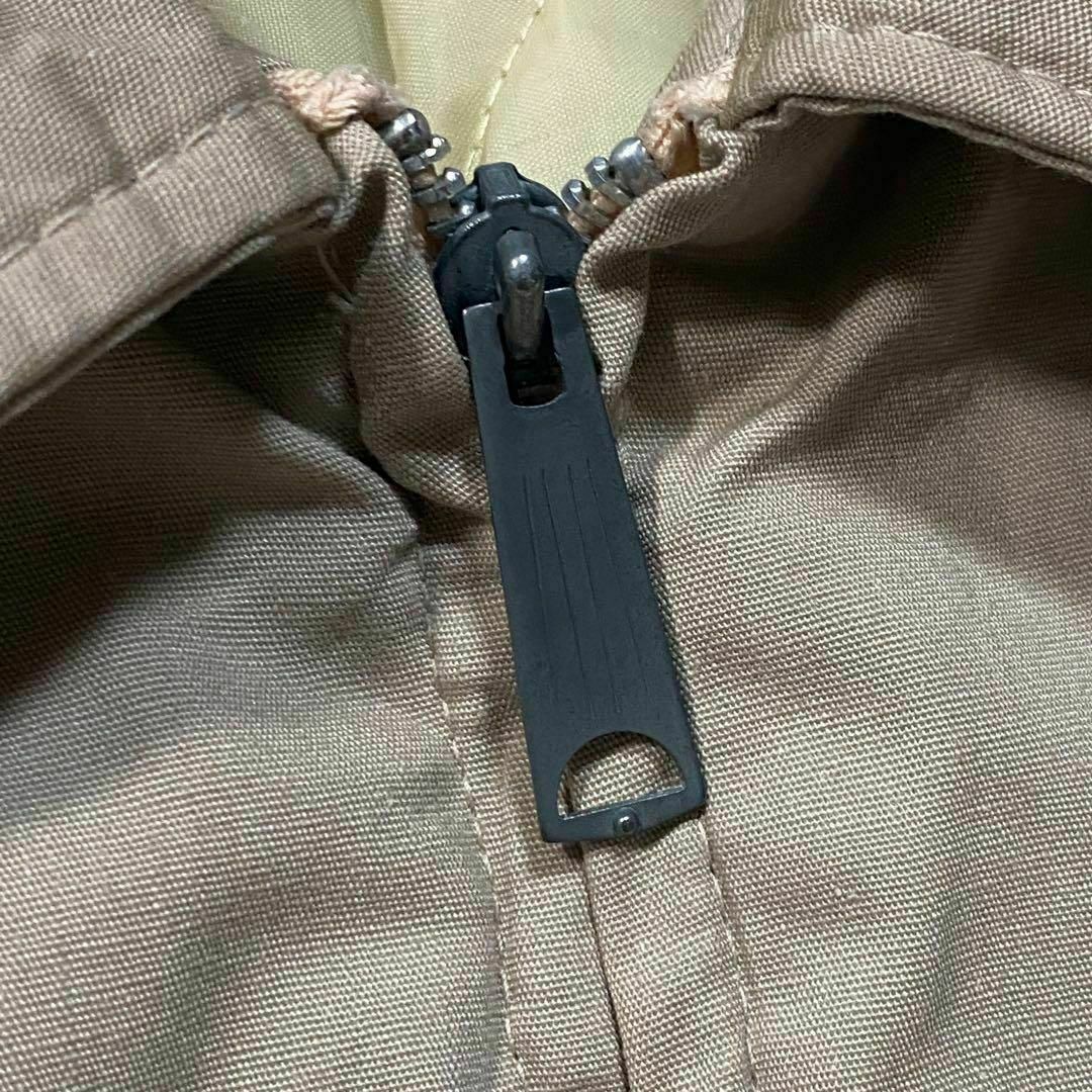VINTAGE(ヴィンテージ)の70s NELSON 中綿入りベージュワークジャケット　USA製 メンズのジャケット/アウター(ブルゾン)の商品写真