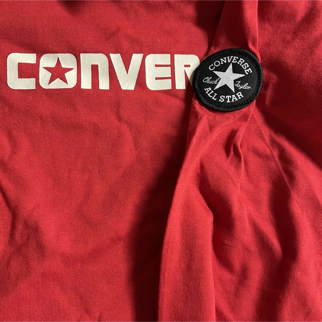 CONVERSE(コンバース)の訳ありコンバース長袖Tシャツ　90センチ キッズ/ベビー/マタニティのキッズ服男の子用(90cm~)(Tシャツ/カットソー)の商品写真