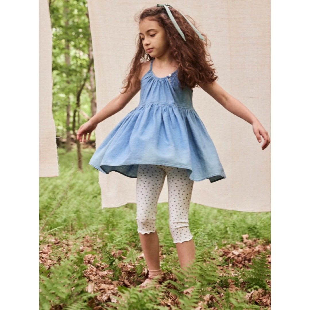 SOOR PLOOM(ソーアプルーム)のsoor ploom☆Birdie Tunic - CHAMBRAY☆4y キッズ/ベビー/マタニティのキッズ服女の子用(90cm~)(ワンピース)の商品写真