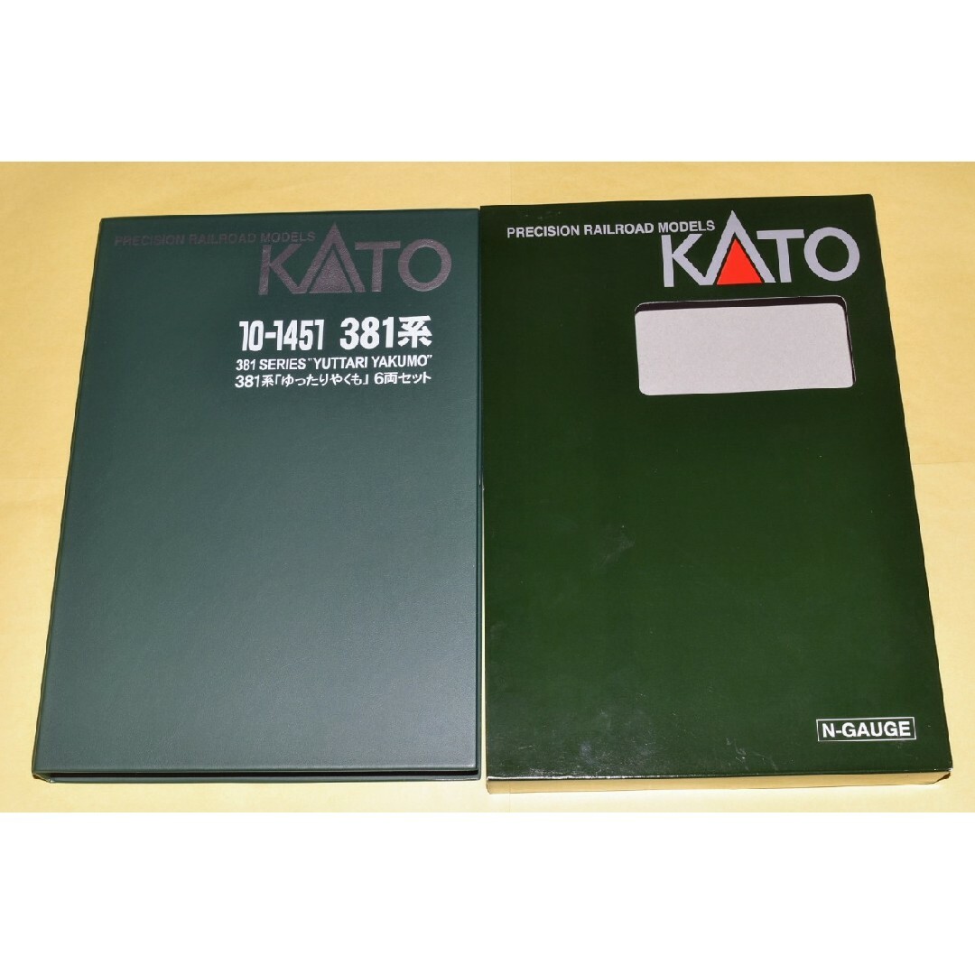 KATO`(カトー)の最新ロッド　KATO 型番10-1451　 381系「ゆったりやくも」6両セット エンタメ/ホビーのおもちゃ/ぬいぐるみ(鉄道模型)の商品写真