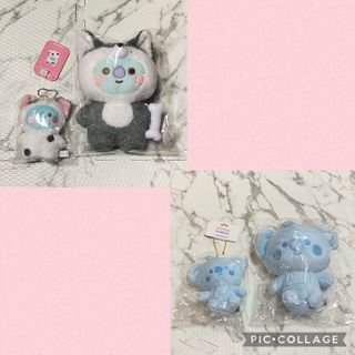 ビーティーイシビル(BT21)のBTS 防弾少年団 BT21 KOYA ドッグ ぬいぐるみ キャット マスコット(アイドルグッズ)