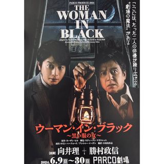 1枚 向井理 ウーマン・イン・ブラック　フライヤー(男性タレント)