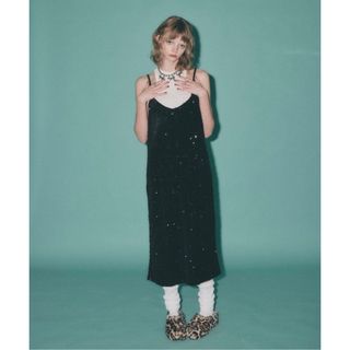 la belle Etude - spangle camisole OP / スパンコールキャミワンピース