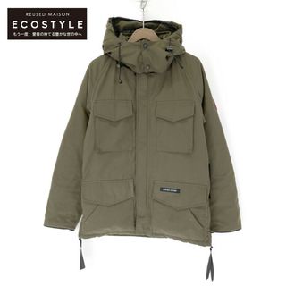 カナダグース(CANADA GOOSE)のカナダグース カーキ 4078JM カムループス ダウンジャケット M(その他)