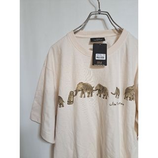 ジムトンプソン(Jim Thompson)の【未使用】ジム・トンプソン　象　プリントtシャツ　薄手(Tシャツ/カットソー(半袖/袖なし))