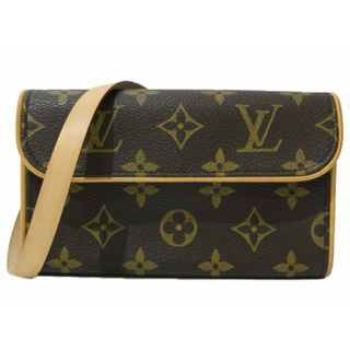 ルイヴィトン(LOUIS VUITTON)の【布袋あり】LOUIS VUITTON　ルイヴィトン　ポシェット・フロランティーヌ　M51855　ウエストポーチ　ウエストバッグ　モノグラム　ブラウン　レディース　ギフト　プレゼント包装可【中古】松前R56号店(ボディバッグ/ウエストポーチ)