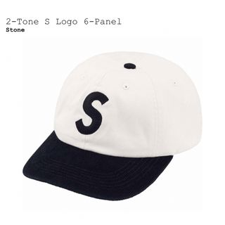 シュプリーム(Supreme)のSupreme 2-Tone S Logo 6-Panel "Stone"M(キャップ)