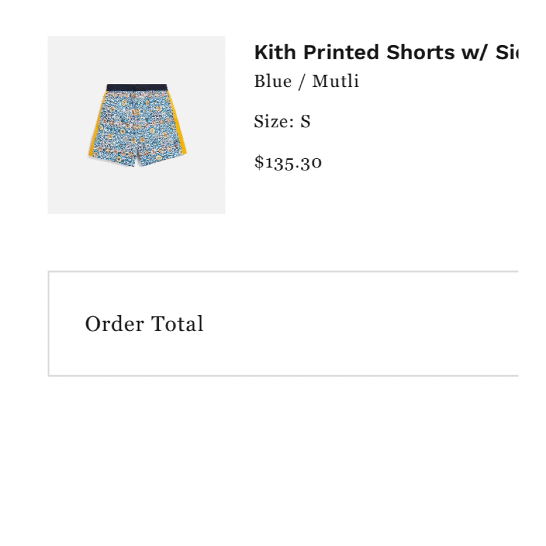 KITH(キス)のKITH 総柄ショーツ ハーフパンツ  メンズのパンツ(ショートパンツ)の商品写真