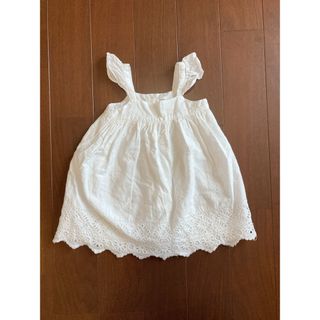 babyGAP - babyGAP  90センチ　チュニック ワンピース カットソー 子供服　レース