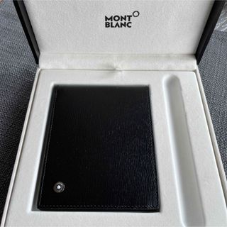 MONTBLANC - モンブラン　2つ折財布　ブラック　新品未使用