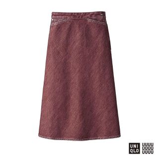 ユニクロ(UNIQLO)のUNIQLO デニムフレアスカート(その他)