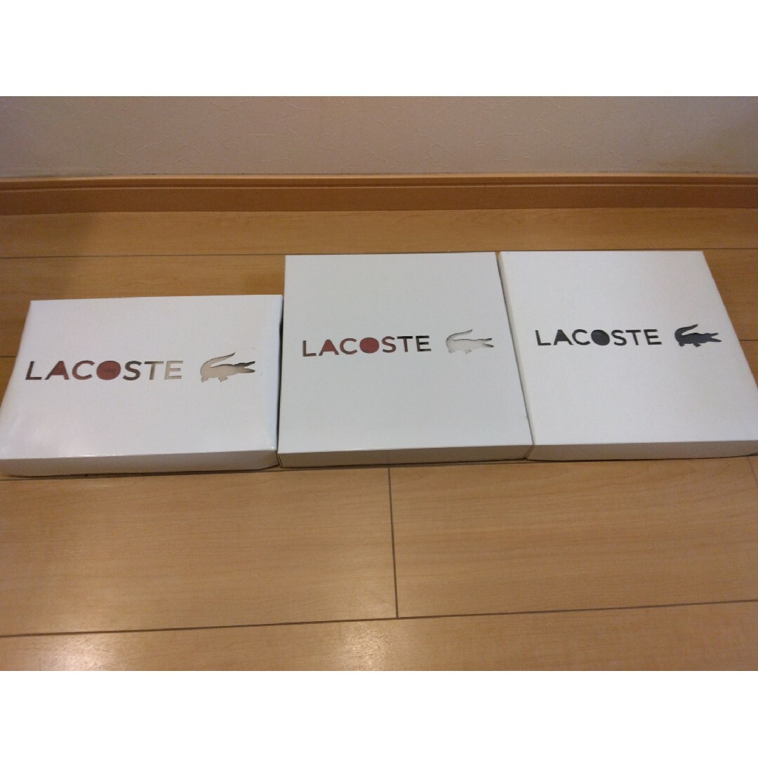 LACOSTE(ラコステ)の★新品、未使用★　LACOSTE　ラコステ　ギフトタオルセット インテリア/住まい/日用品の日用品/生活雑貨/旅行(タオル/バス用品)の商品写真