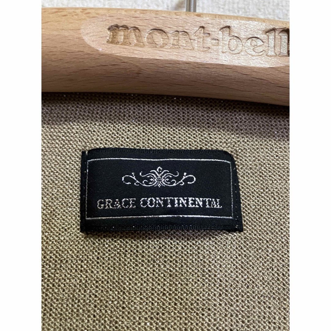 GRACE CONTINENTAL(グレースコンチネンタル)のgrace continentalグレースコンチネンタル　カーディガン　ニット　 レディースのトップス(カーディガン)の商品写真