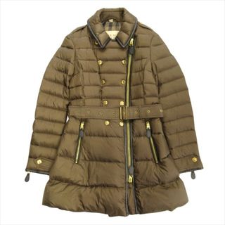 美品 バーバリーブリット BURBERRY BRIT ダウン トレンチ コート(ダウンコート)