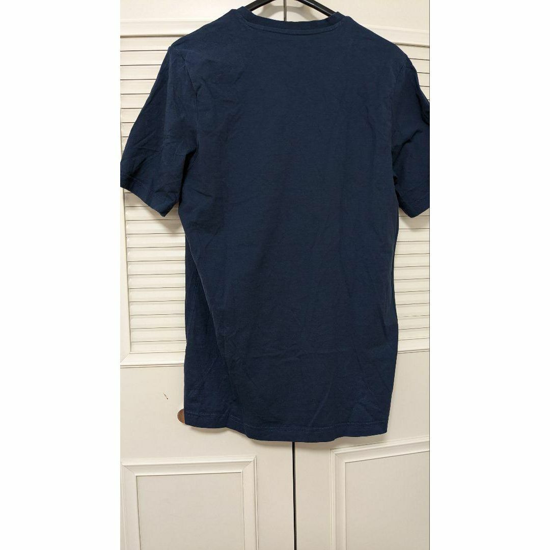 adidas(アディダス)のアディダス　adidas 中古品　古着　Tシャツ　ネイビー系　メンズ　2XL メンズのトップス(Tシャツ/カットソー(半袖/袖なし))の商品写真