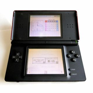 ニンテンドーDS(ニンテンドーDS)のぼっこ様専 Nintendo DS Lite クリムゾンブラック 動作品(携帯用ゲーム機本体)