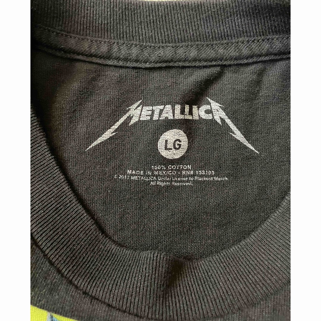 METALLICA バンドTee 半袖 Tシャツ  made in Mexico メンズのトップス(Tシャツ/カットソー(半袖/袖なし))の商品写真